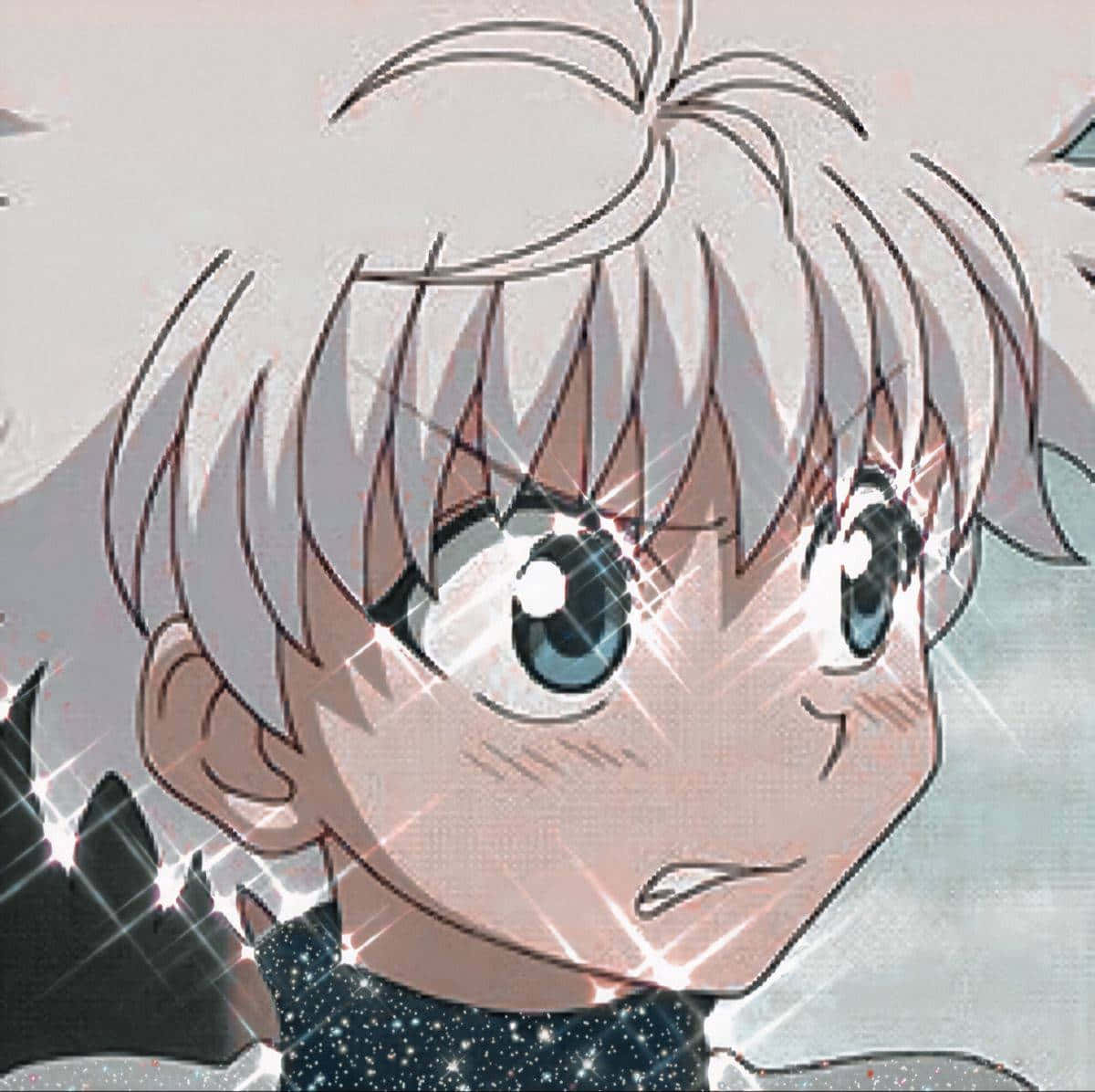 Sparkly Killua Hunter X Hunter Pfp Wallpaper