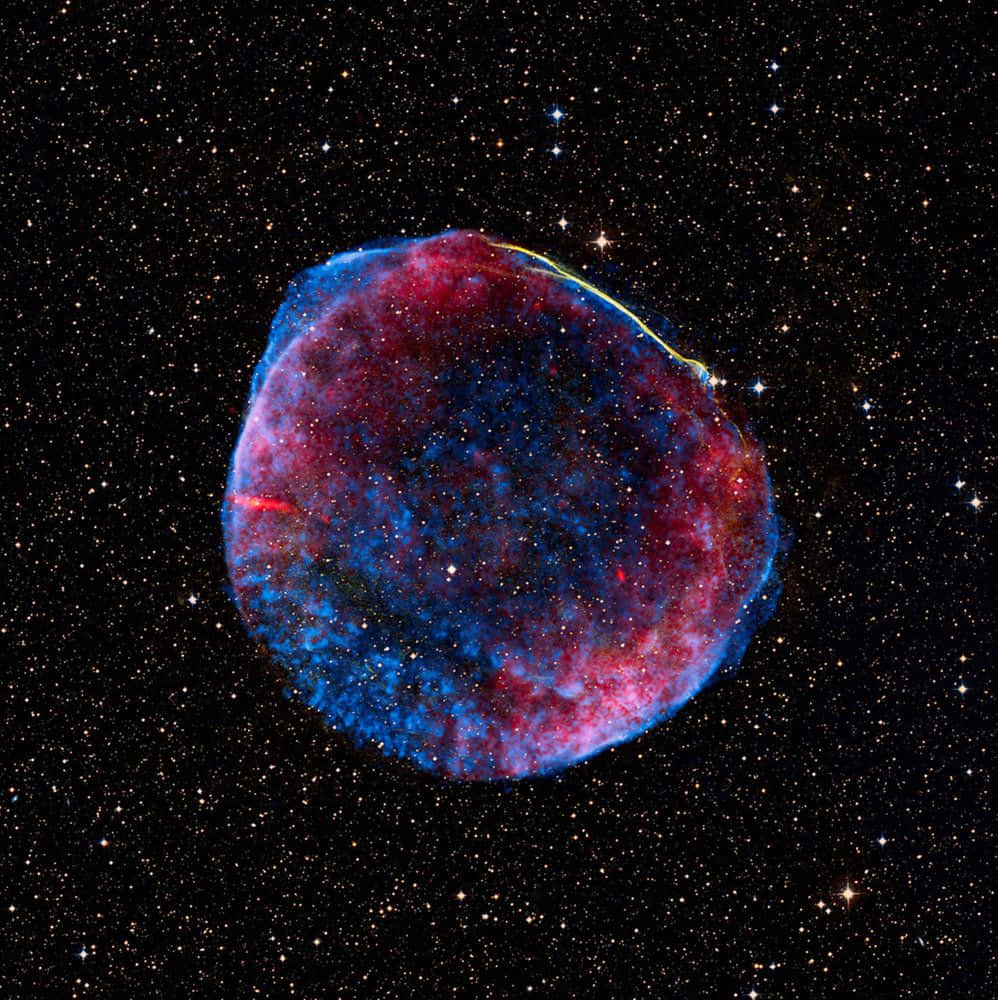 Spectacular Supernova Explosion In The Cosmos Wallpaper