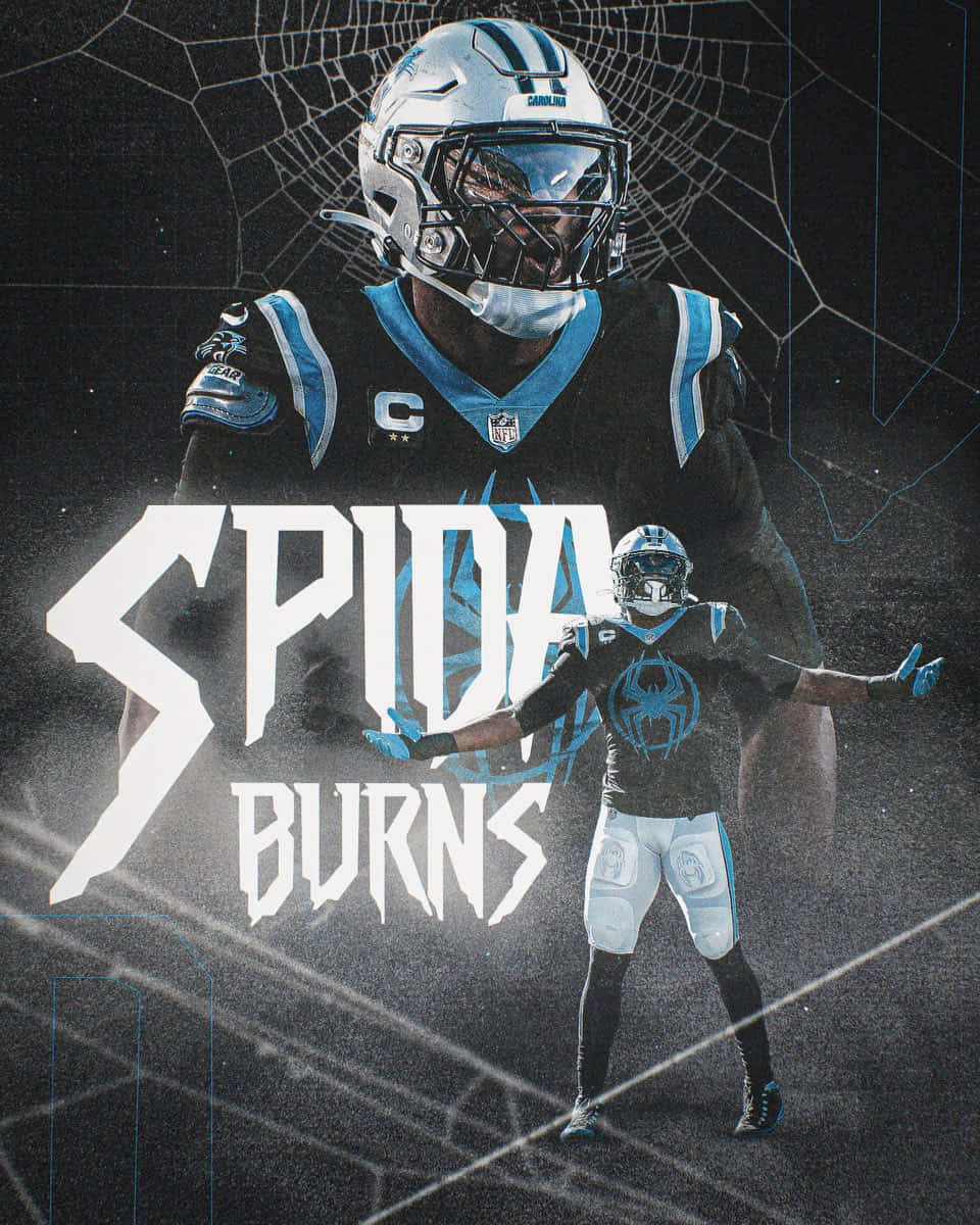 Spida Burns Football Artwork Wallpaper