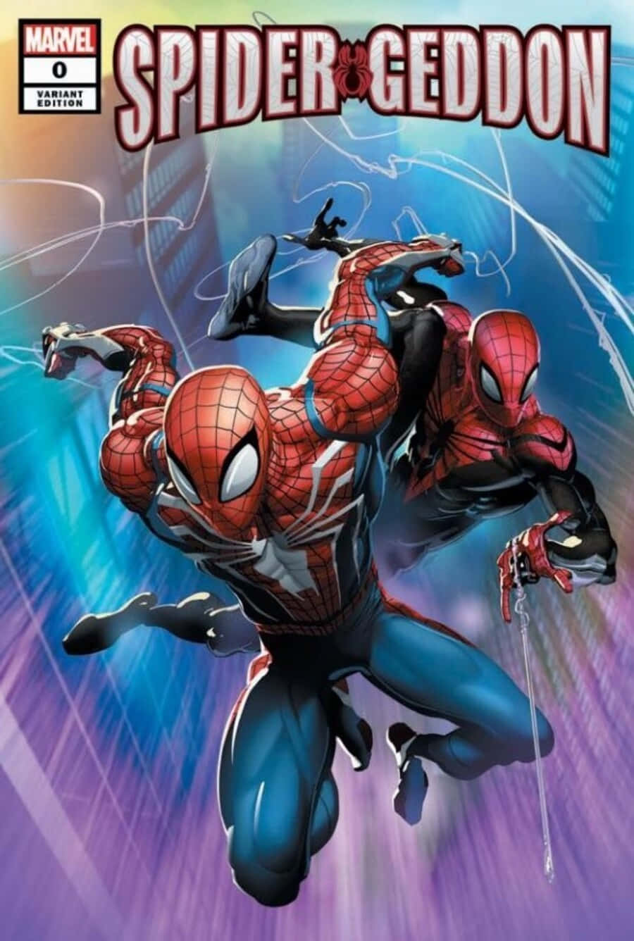 Spider-geddon Unleashed - The Ultimate Spider-man Team-up Wallpaper