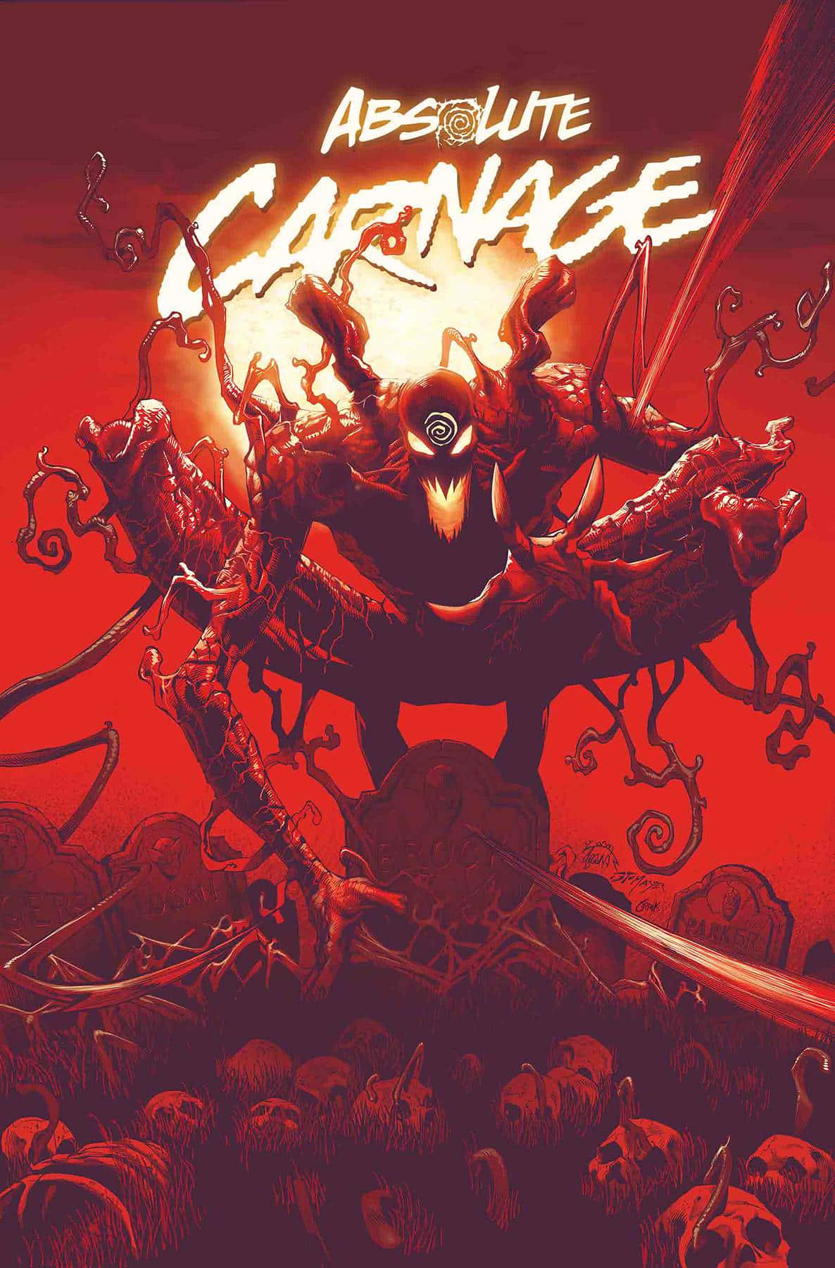 Spider-man And Venom Team Up In Maximum Carnage Comic Series Wallpaper