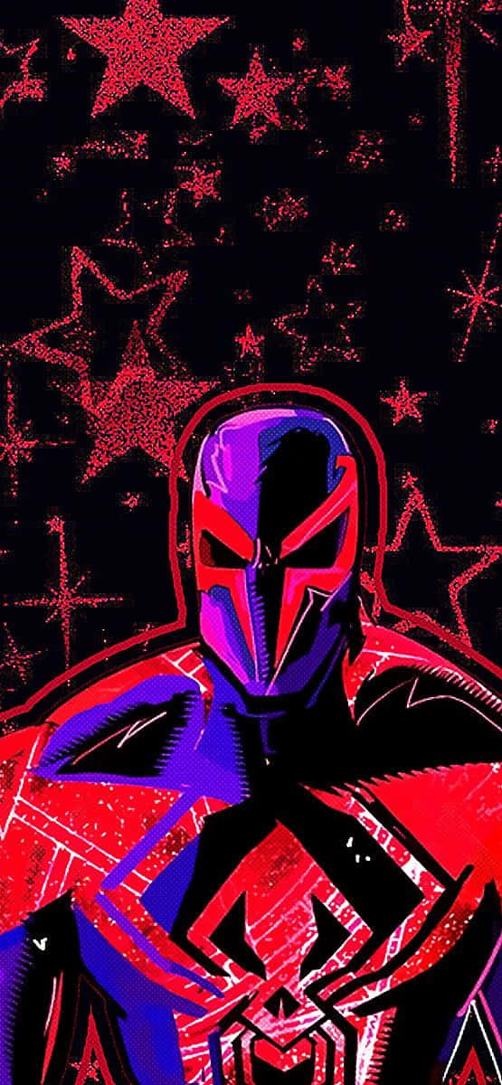 Spider Man2099 Vibrant Comic Art Wallpaper