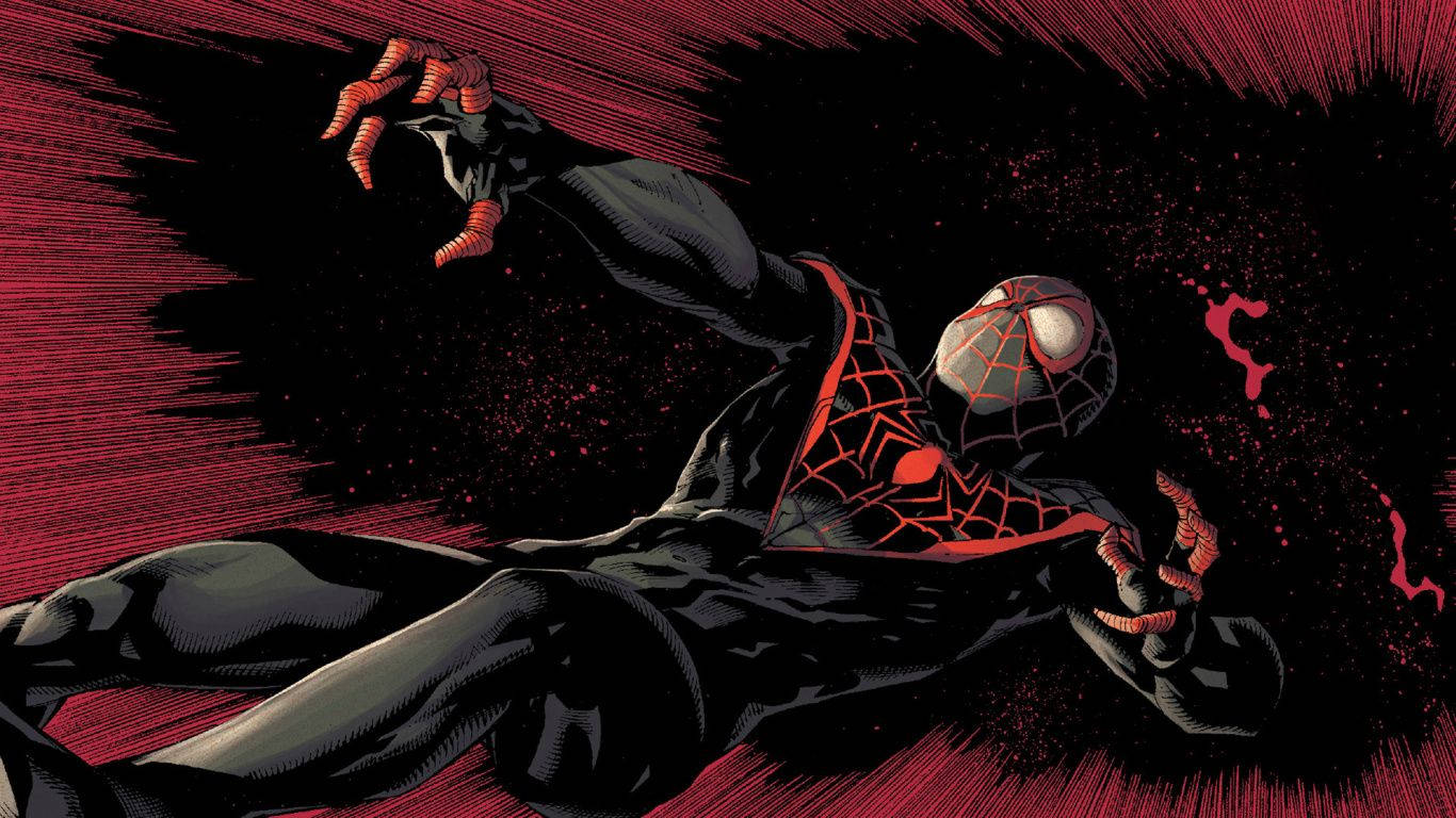 Spiderman 1366x768 Miles Morales Wallpaper