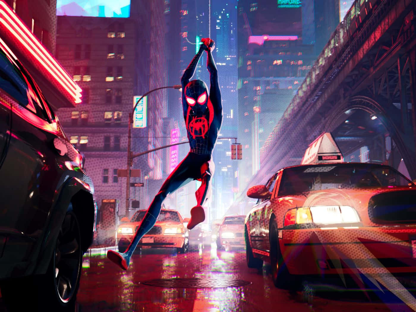 Spiderman Pfp Swings Wallpaper