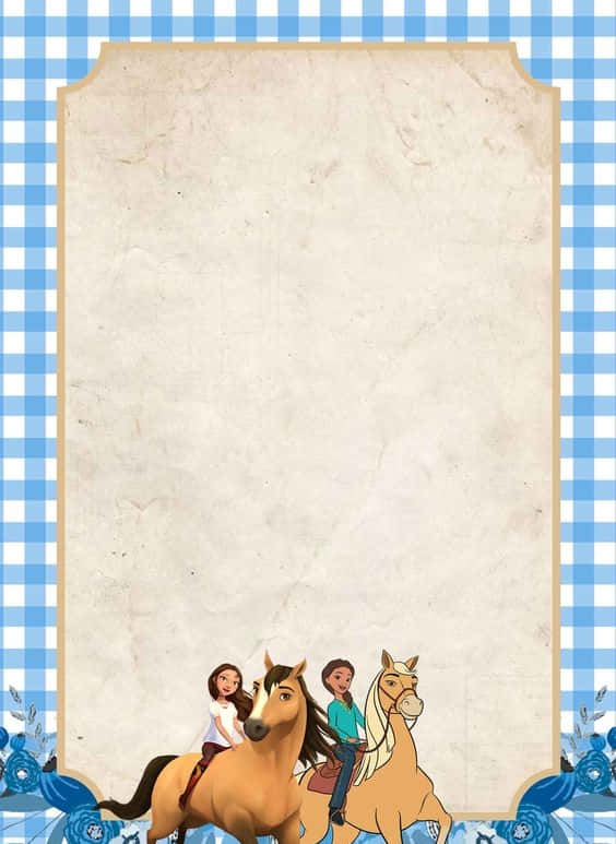 Spirit Riding Free Phone Wallpaper