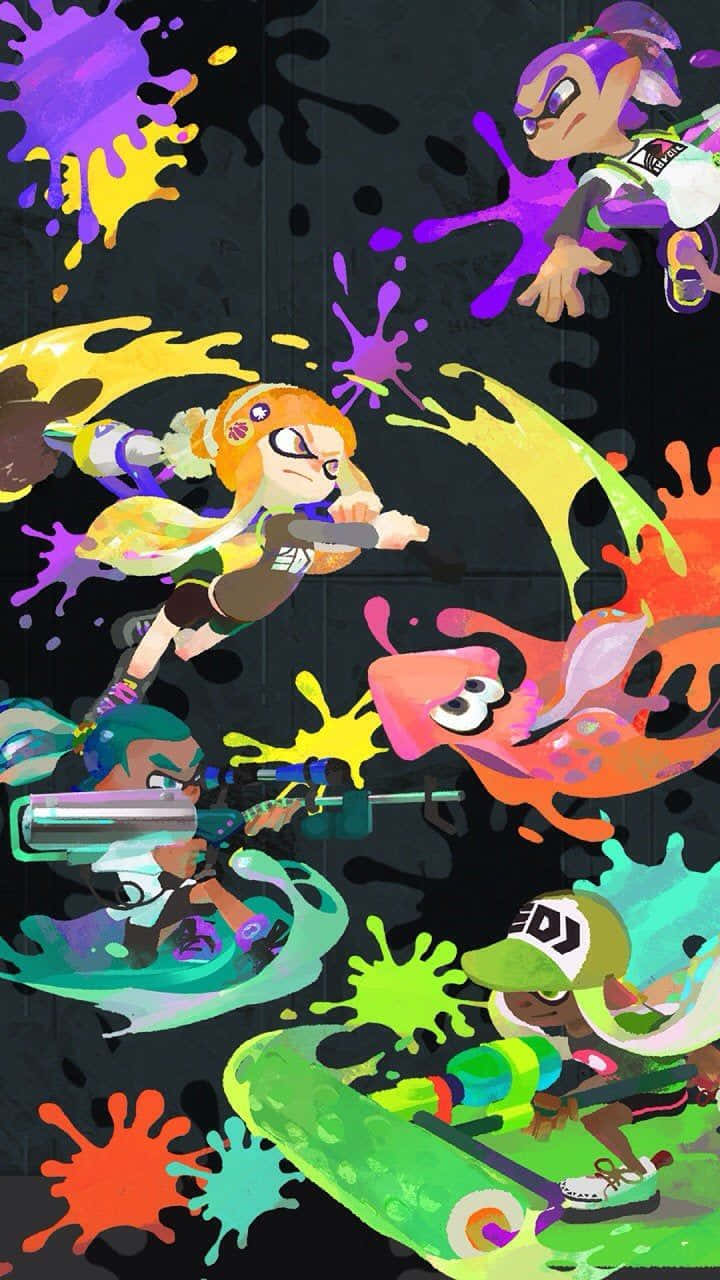 Splatoon3 Ink Battle Action Wallpaper