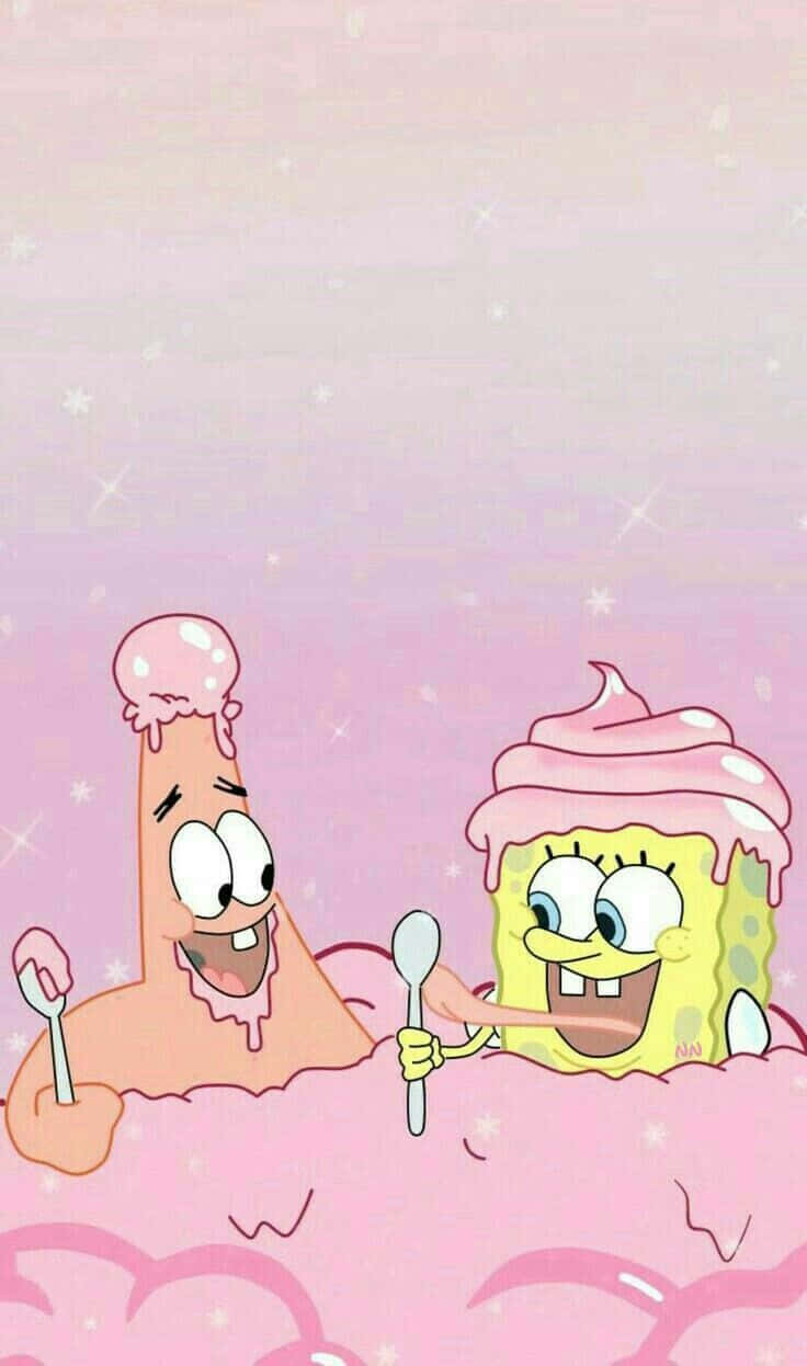 Sponge Bob Patrick Best Friends Forever P F P Wallpaper