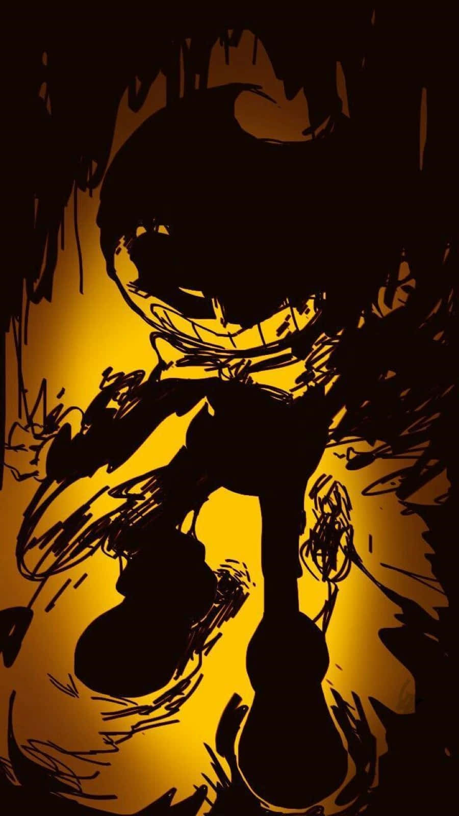 Spooky Bendy Unleashed Wallpaper