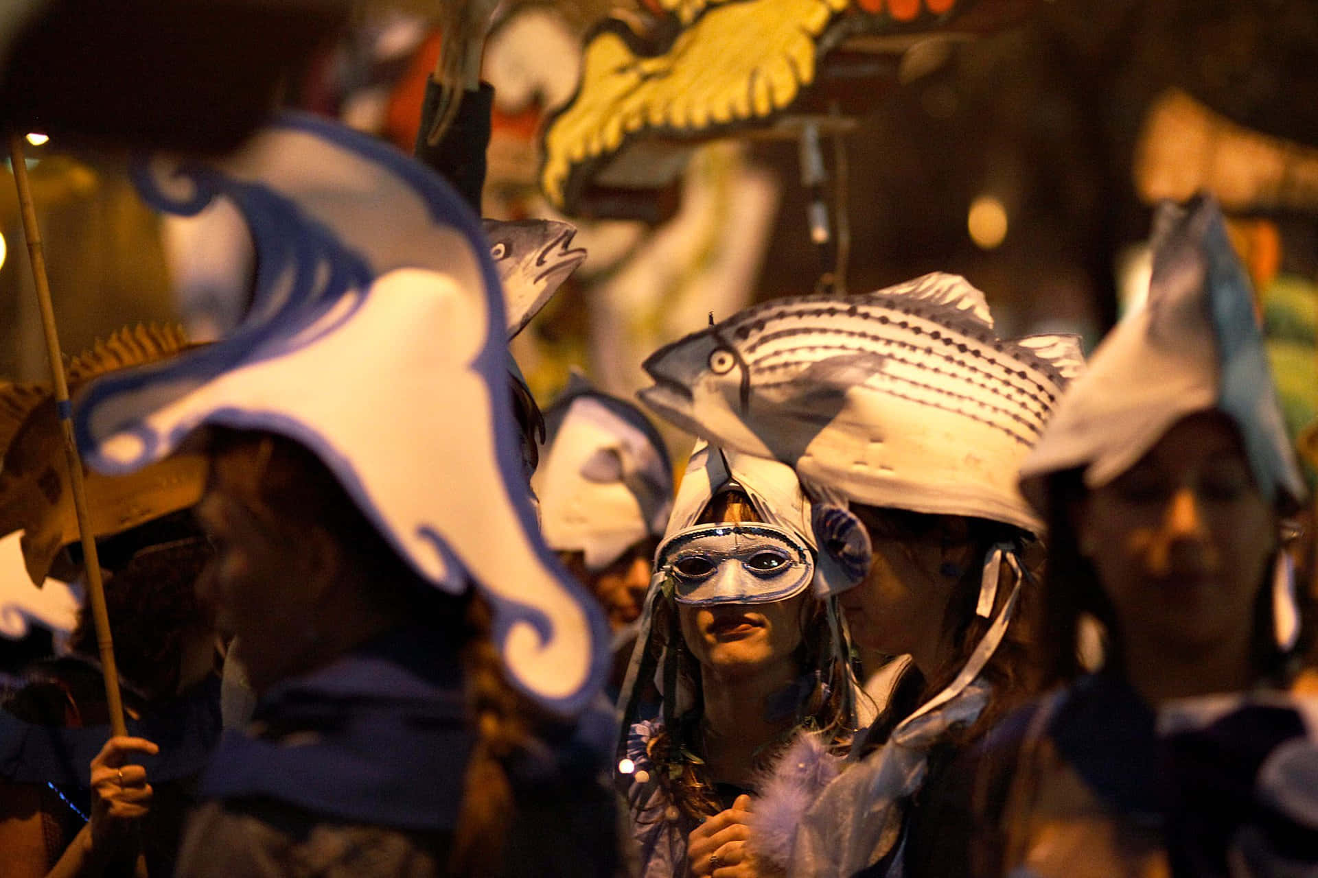 Spooky Costumes Flood The Streets At The Annual Halloween Parade! Wallpaper