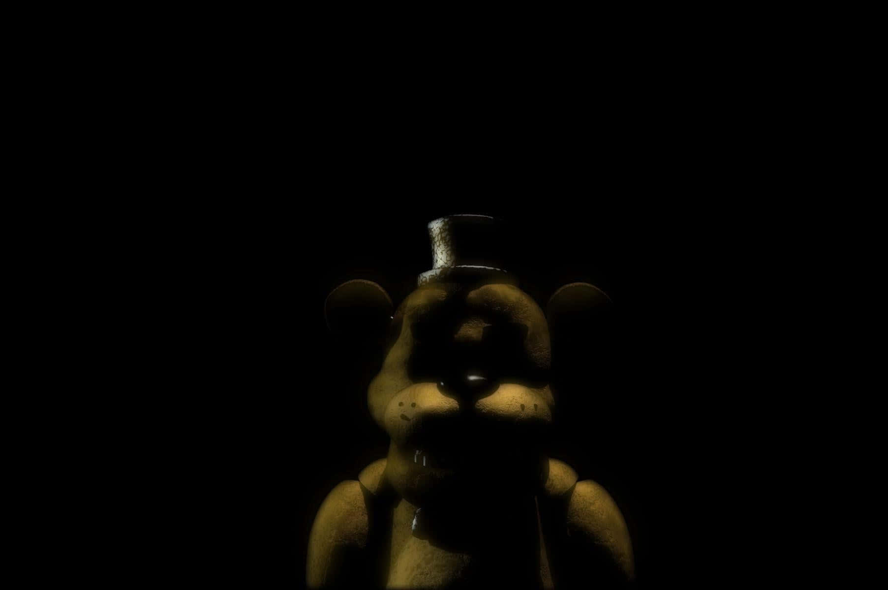 Spooky Golden Freddy From Five Nights At Freddy's Wallpaper