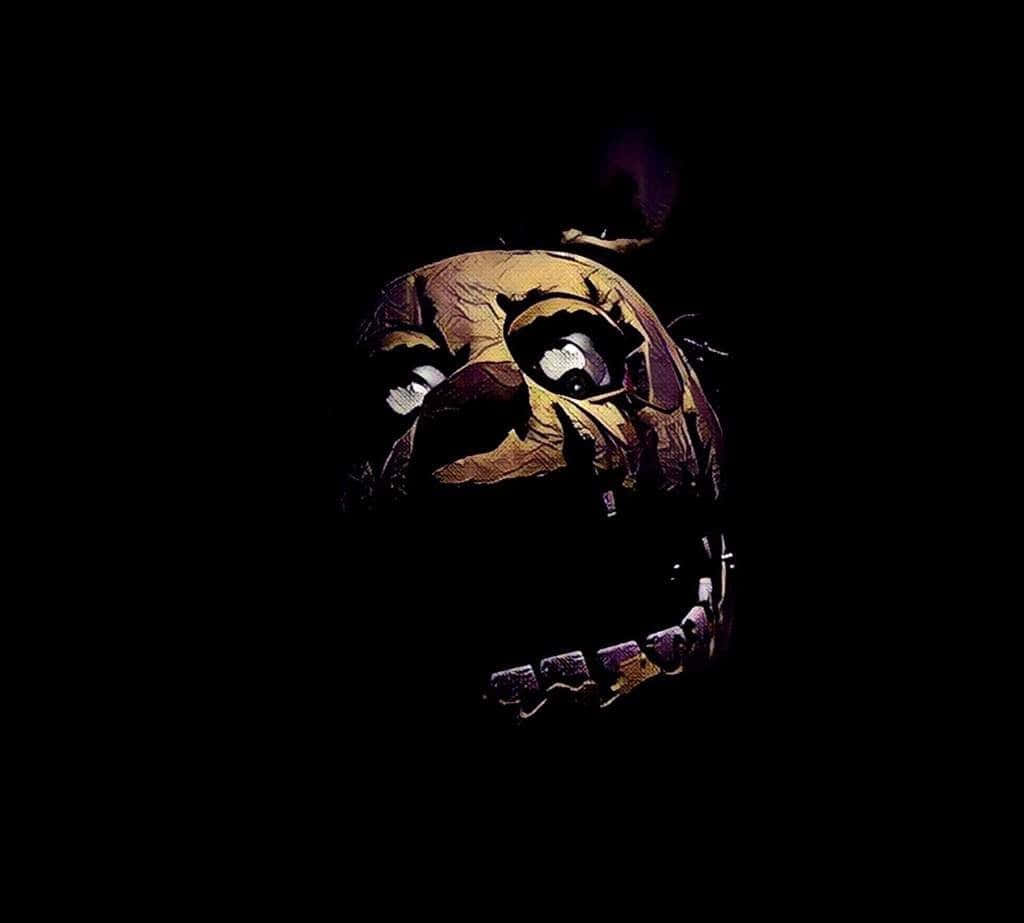 Spooky Springtrap In Action Wallpaper