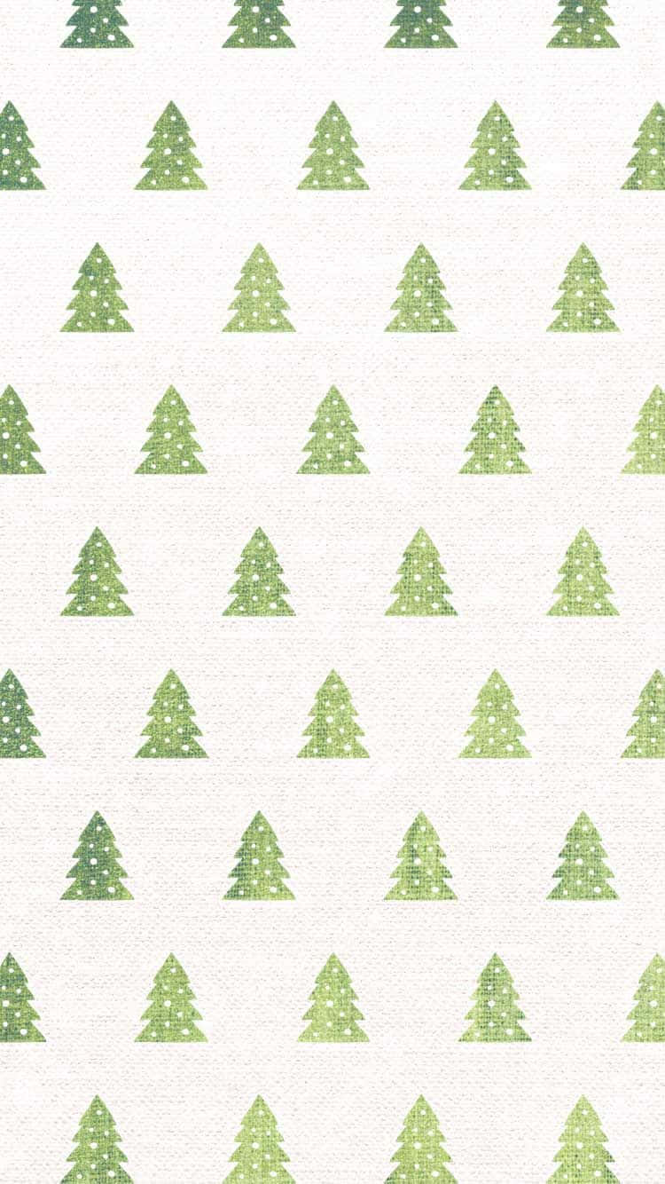 Spread The Christmas Cheer This Holiday Season With This Adorable Cute Christmas Tree! Wallpaper