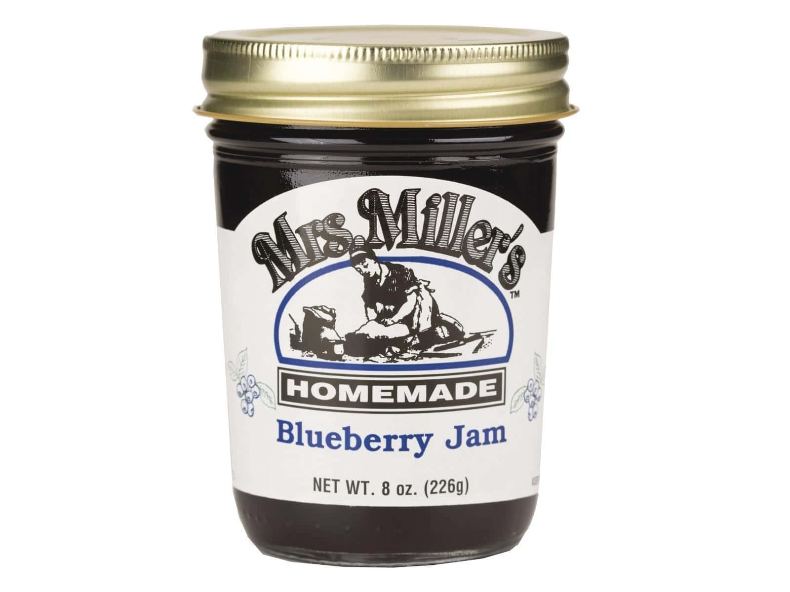 Spread The Joy With Blueberry Jam Wallpaper