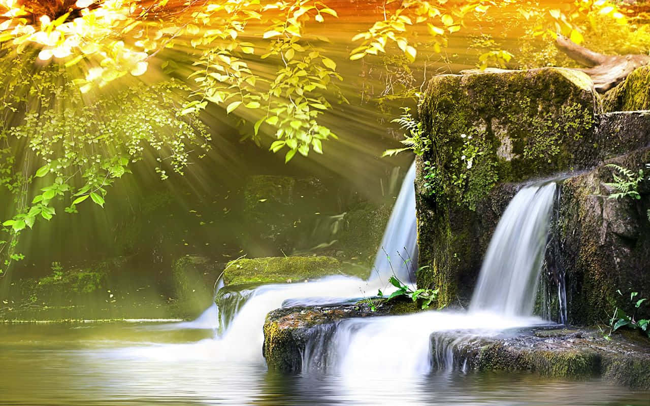 Spring Water 1280 X 800 Wallpaper Wallpaper