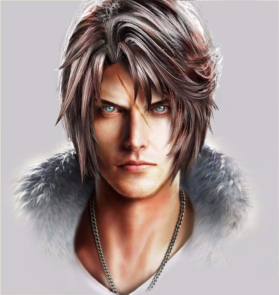 Squall Leonhart, The Iconic Final Fantasy Protagonist Wallpaper