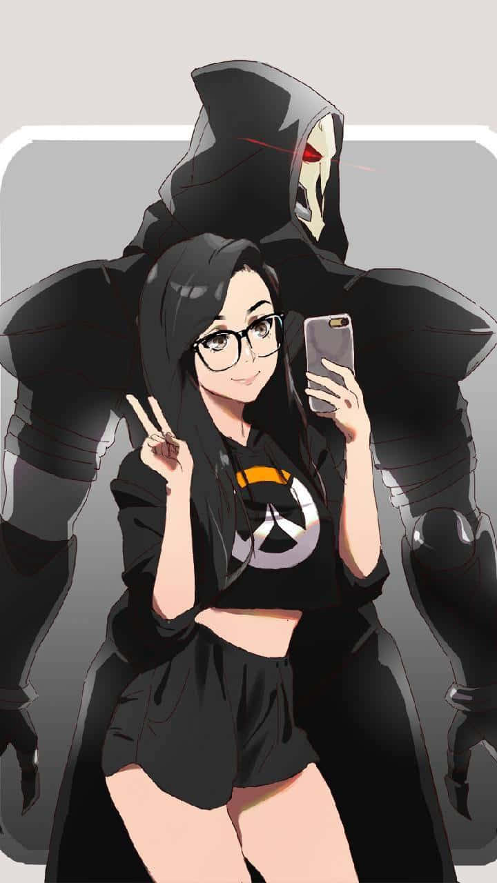 Sssniperwolf Reaper Overwatch Wallpaper