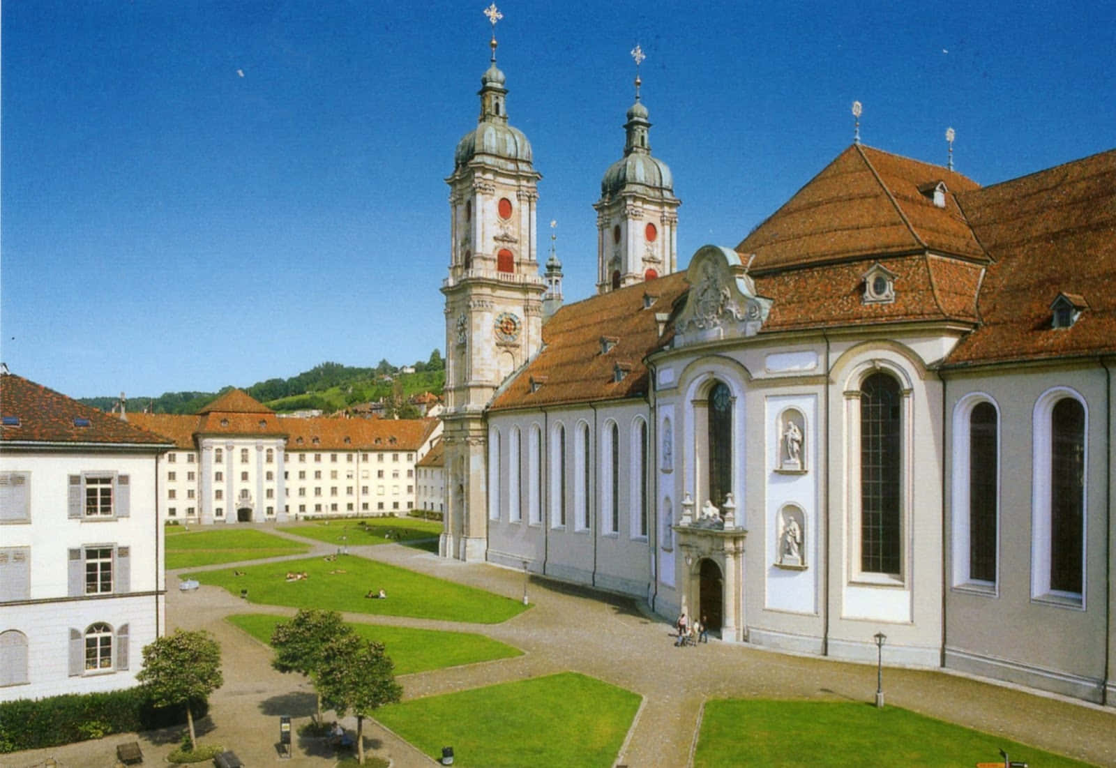 St Gallen Abbey Switzerland Wallpaper