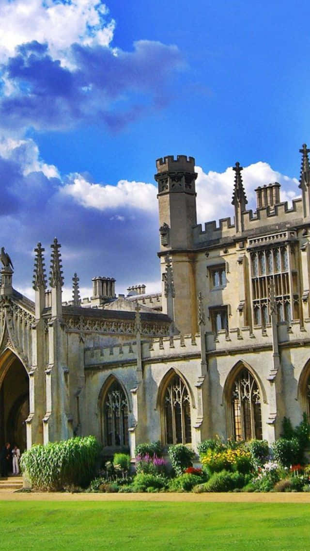 St John's College Cambridge University Portrait Wallpaper