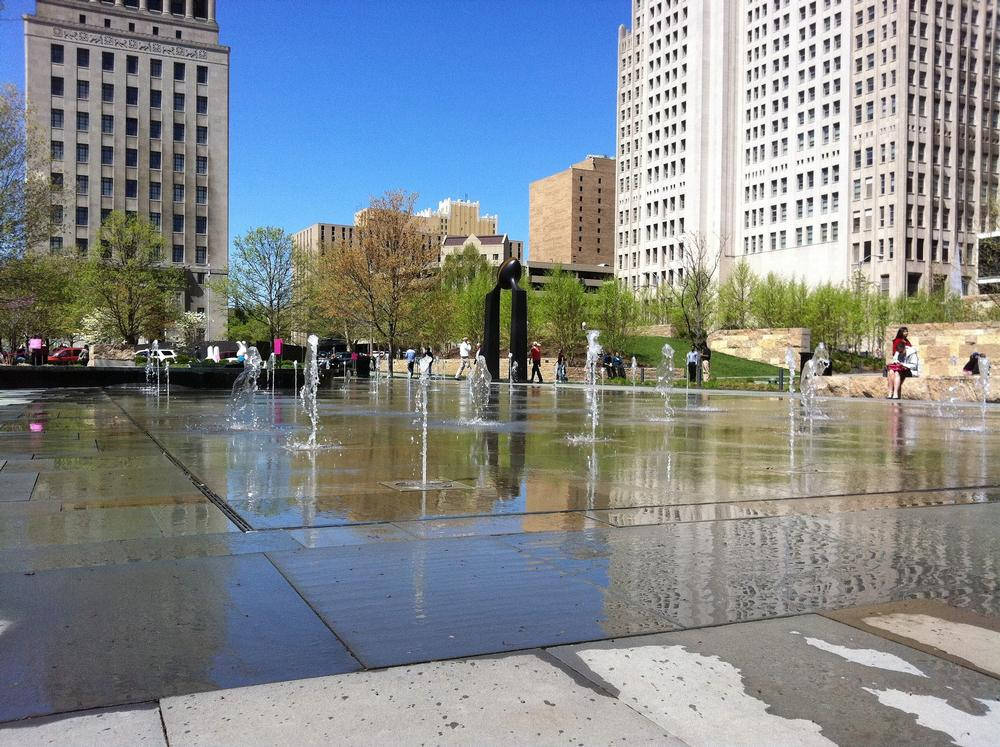 St Louis Fountain Wallpaper