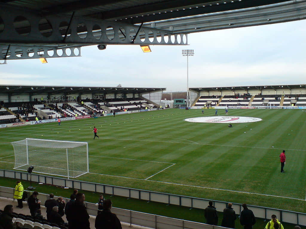 St Mirren Park Stadium View Wallpaper