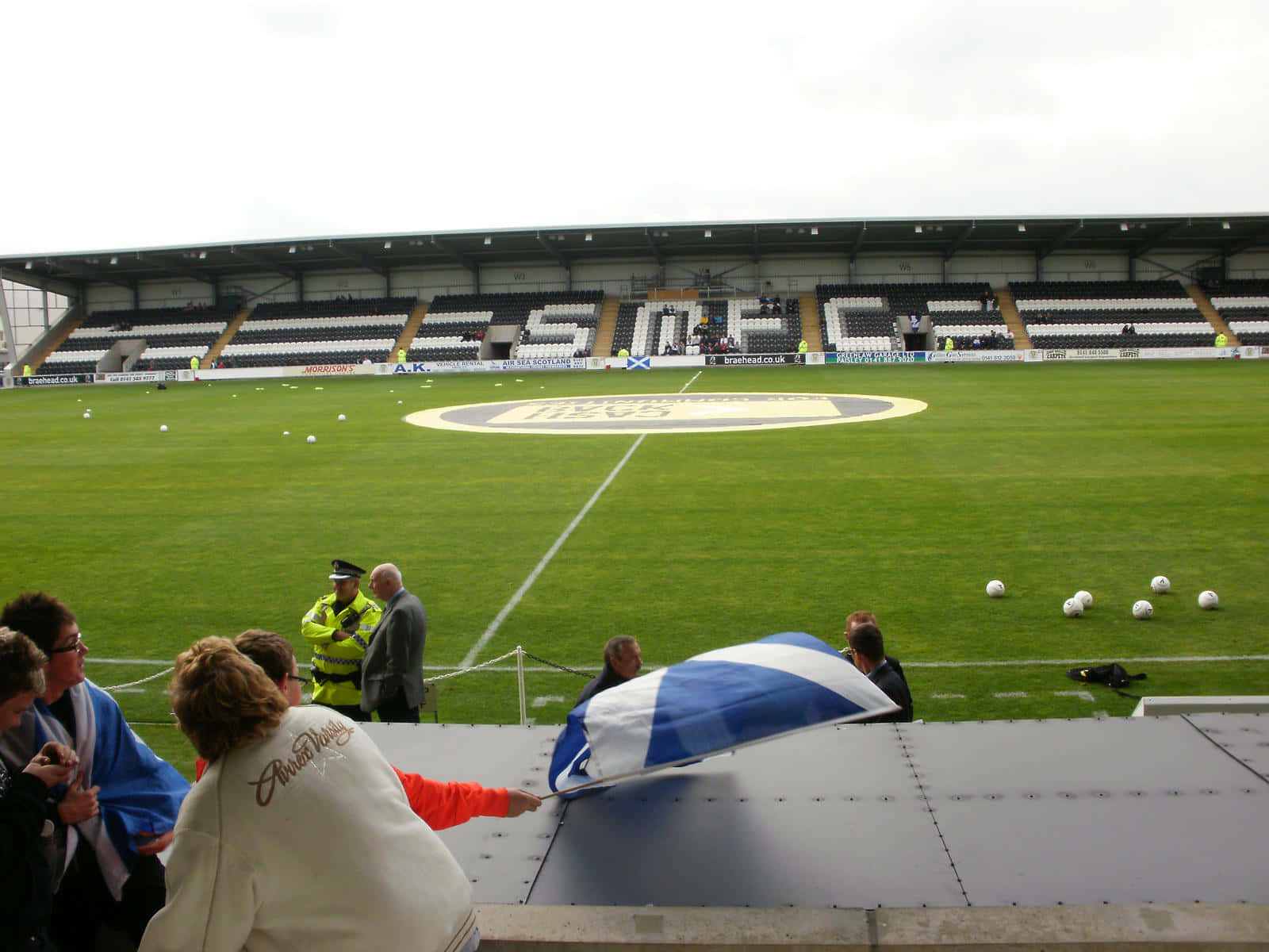 St Mirren Park Stadium View Wallpaper