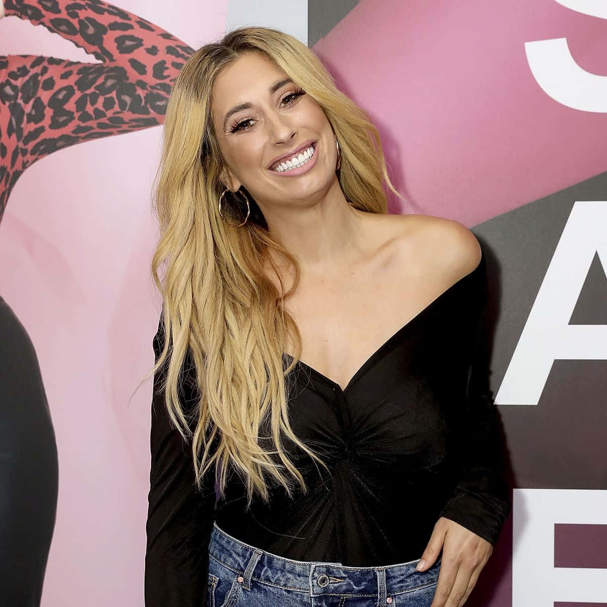 Stacey Solomon Smilingat Event Wallpaper