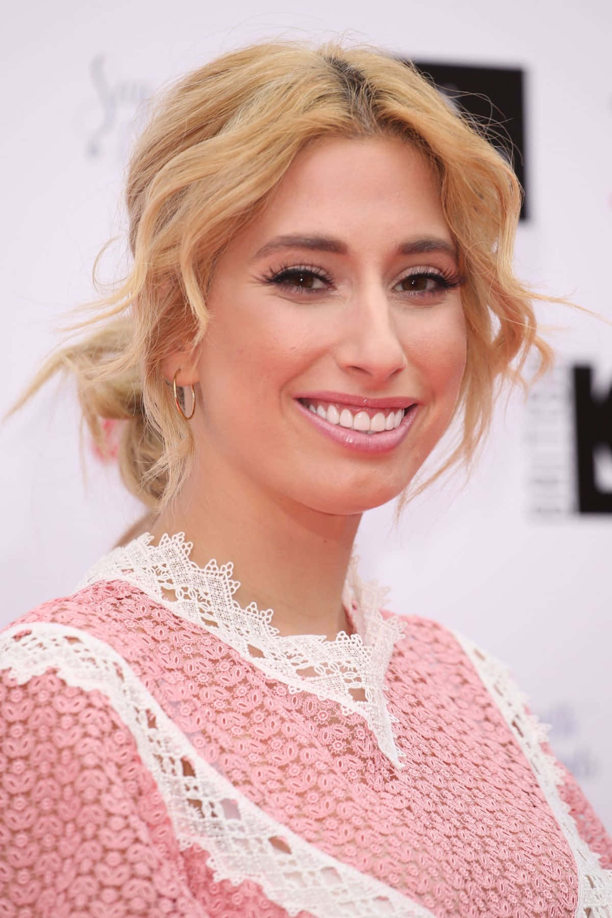 Stacey Solomon Smilingat Event Wallpaper