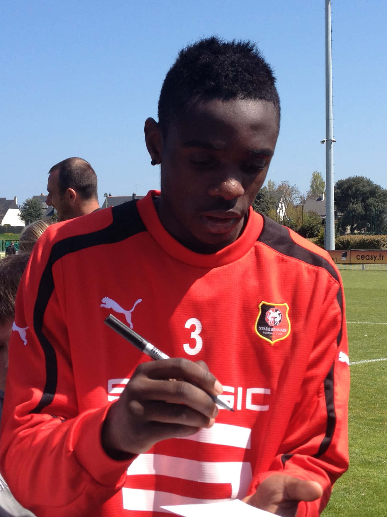 Stade Rennais Fc Chris Mavinga Signing Wallpaper