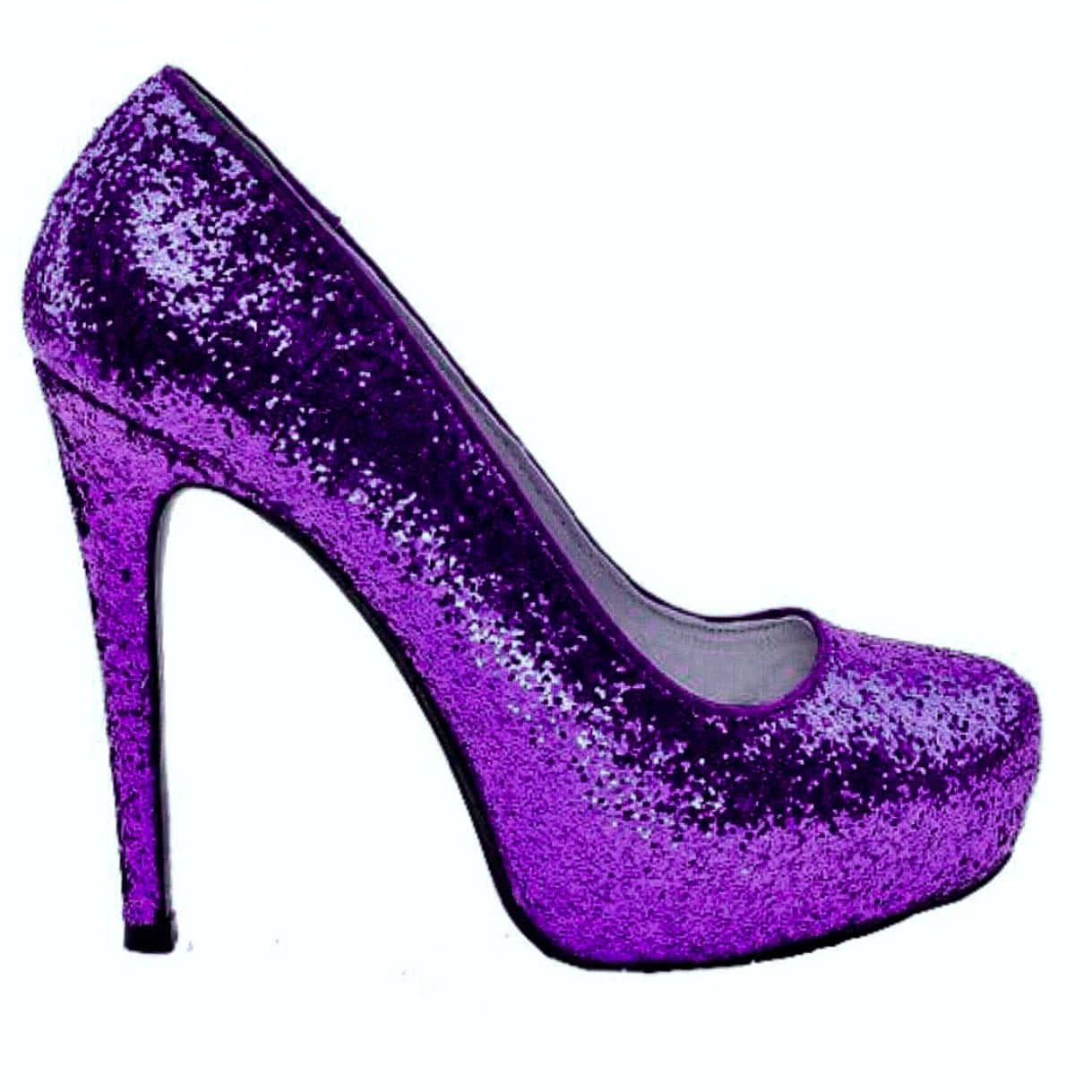 Stand Out From The Crowd In This Stylish Pair Of Purple Shoes Wallpaper