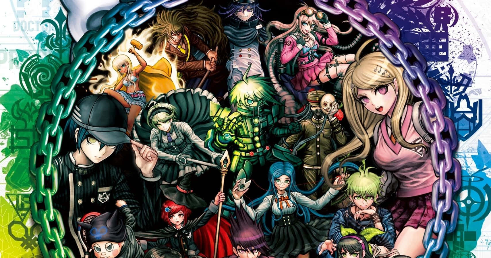 Stand Out From The Crowd With Danganronpa V3 Wallpaper