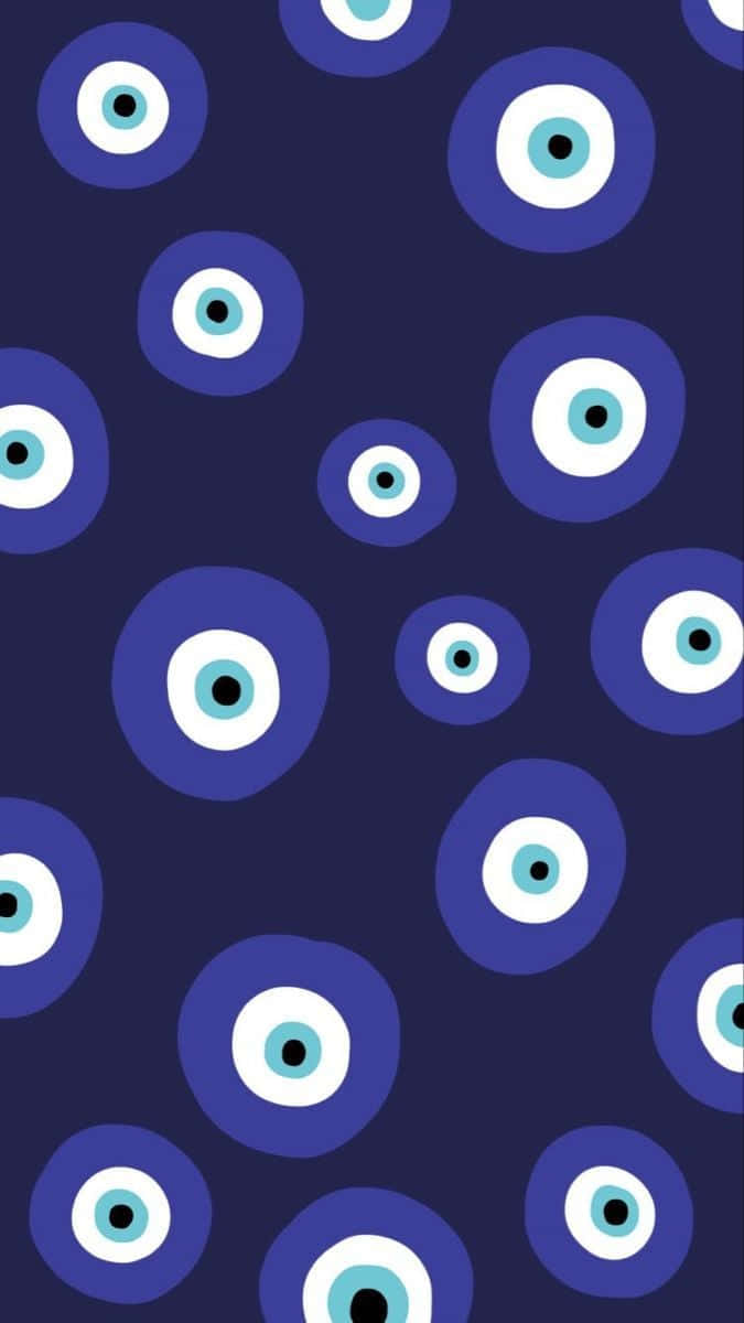 Stand Out From The Crowd With The Evil Eye Iphone Wallpaper