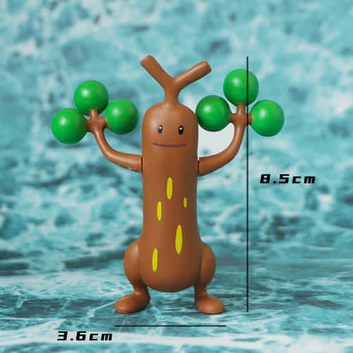 Standing Sudowoodo Figurine Wallpaper