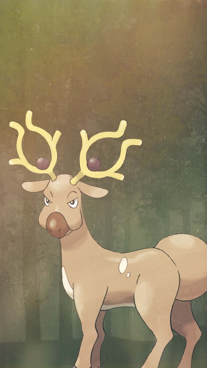 Stantler In The Mist Wallpaper