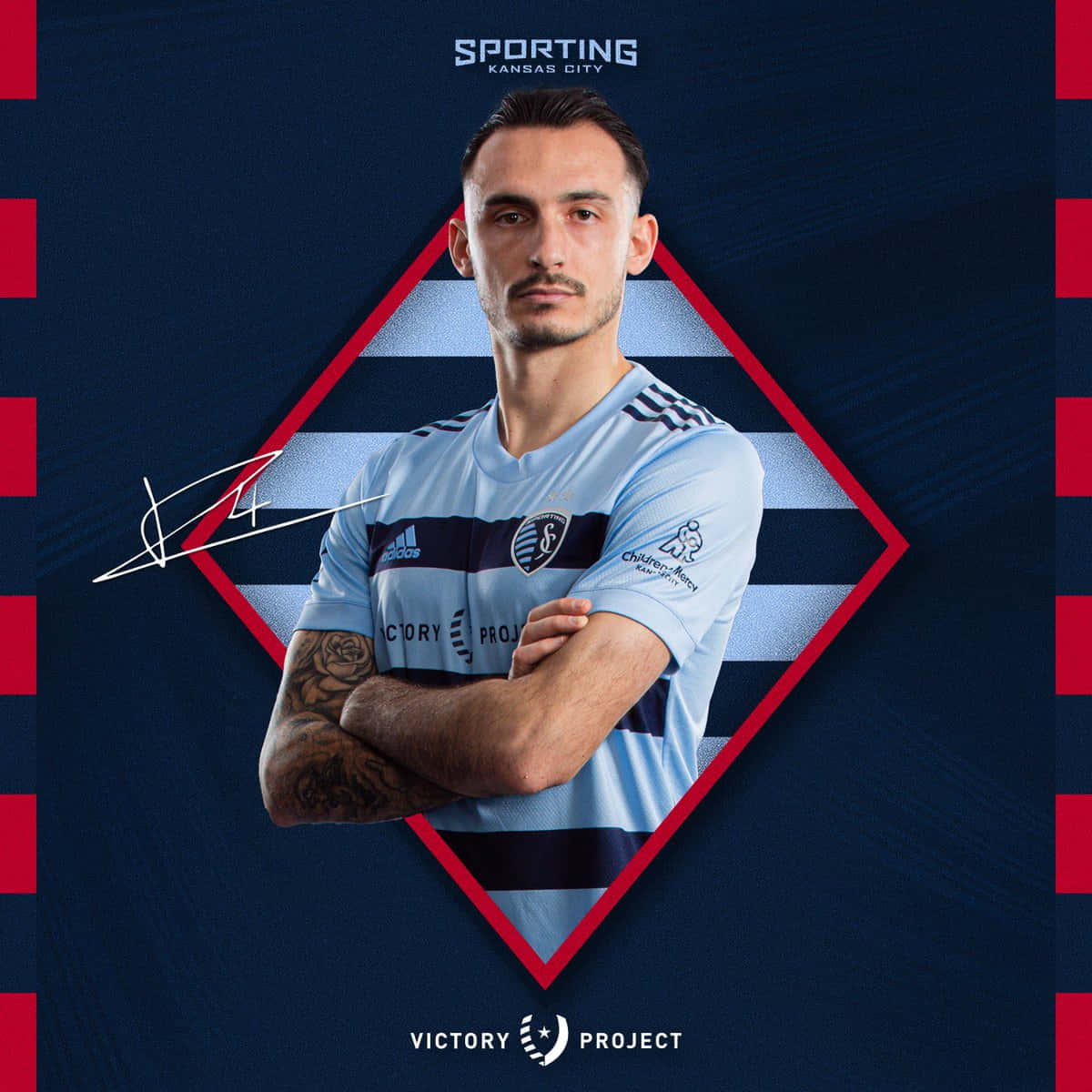 Star Player Of Sporting Kansas City In Action Wallpaper