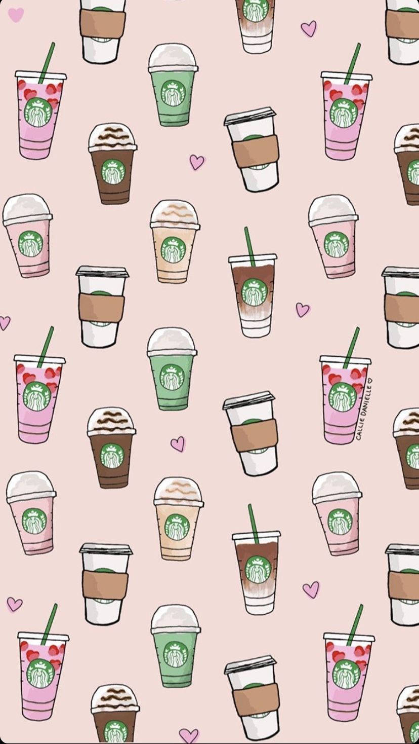 Starbucks Drink Cute Iphone Wallpaper