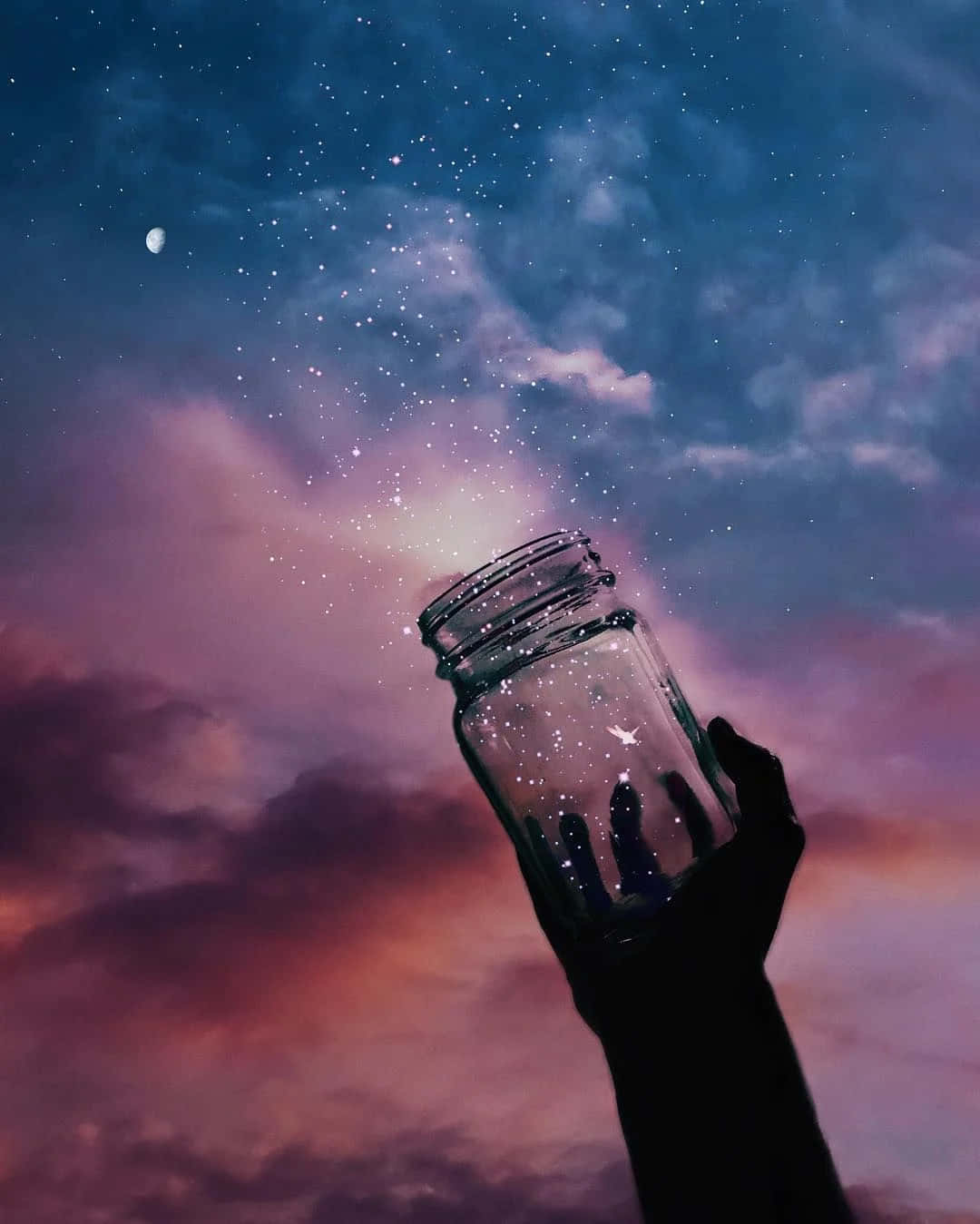 Starry_ Night_ Jar_ Capture Wallpaper