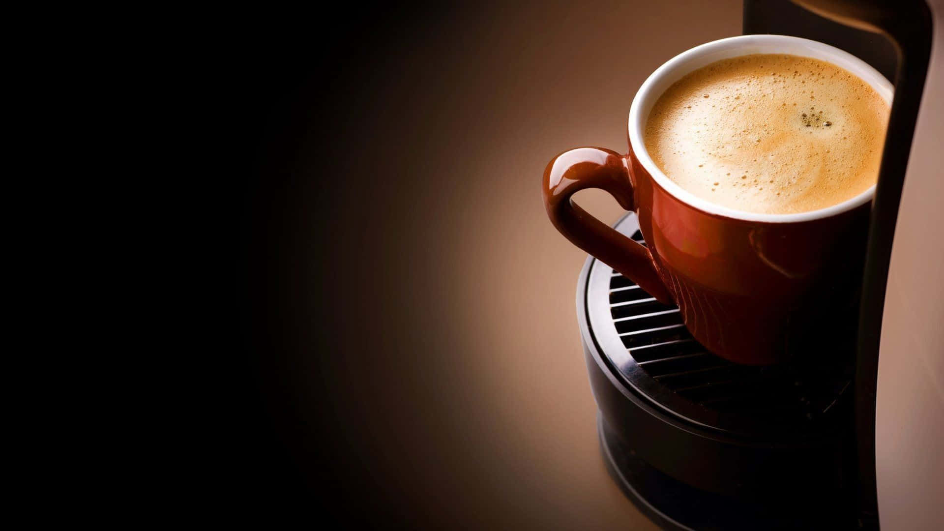 Start Your Day Off Right With A Delicious Cup Of Black Coffee Wallpaper