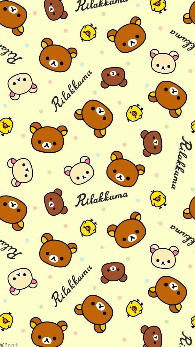 Start Your Day Refreshed With Kawaii Rilakkuma Wallpaper