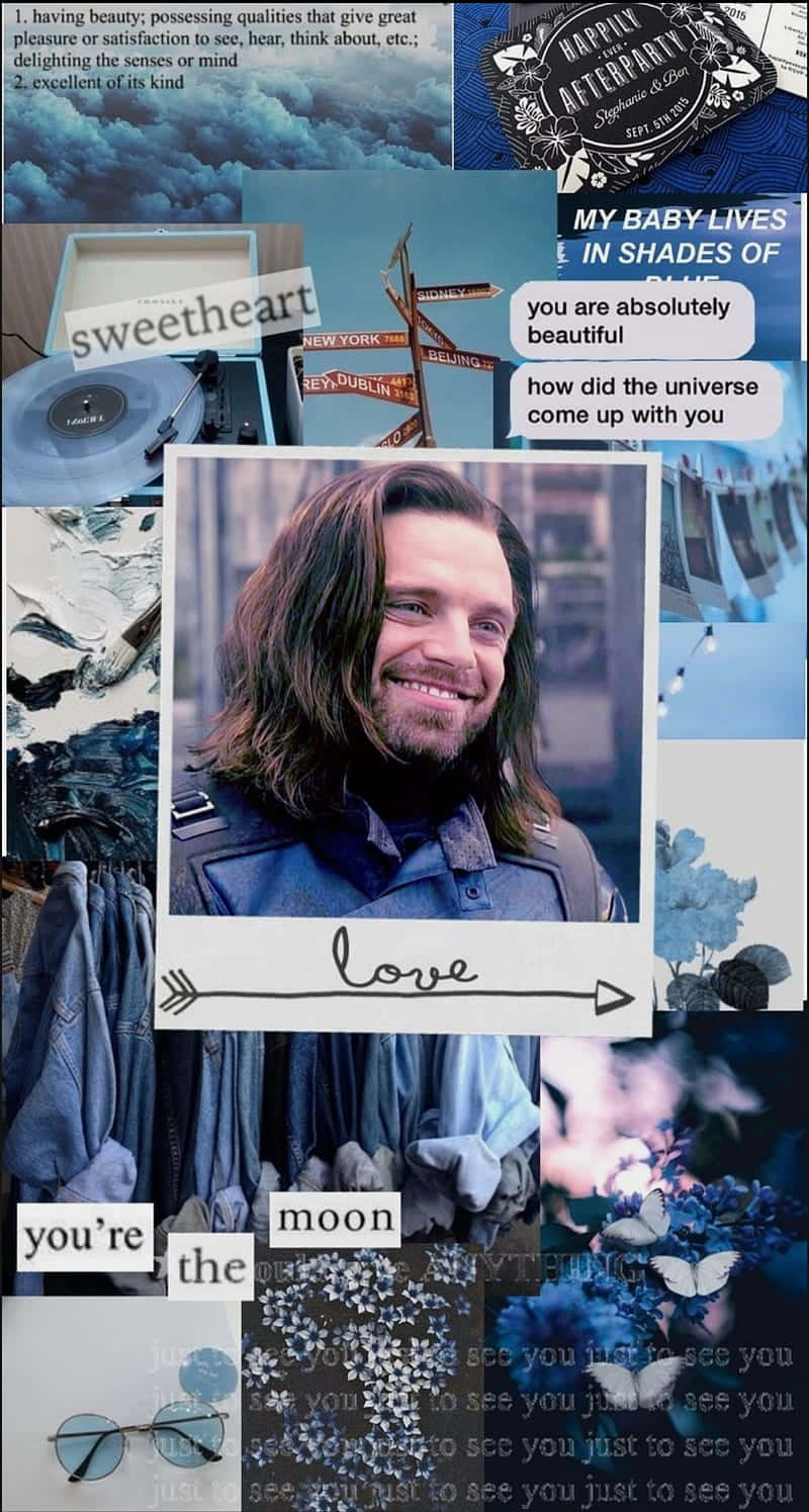 Stay Connected With Bucky Barnes' New Iphone Wallpaper