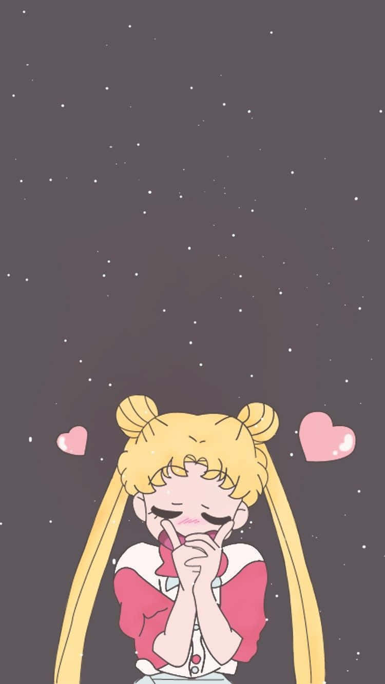 Stay Connected With Sailor Moon On Your Ipad! Wallpaper