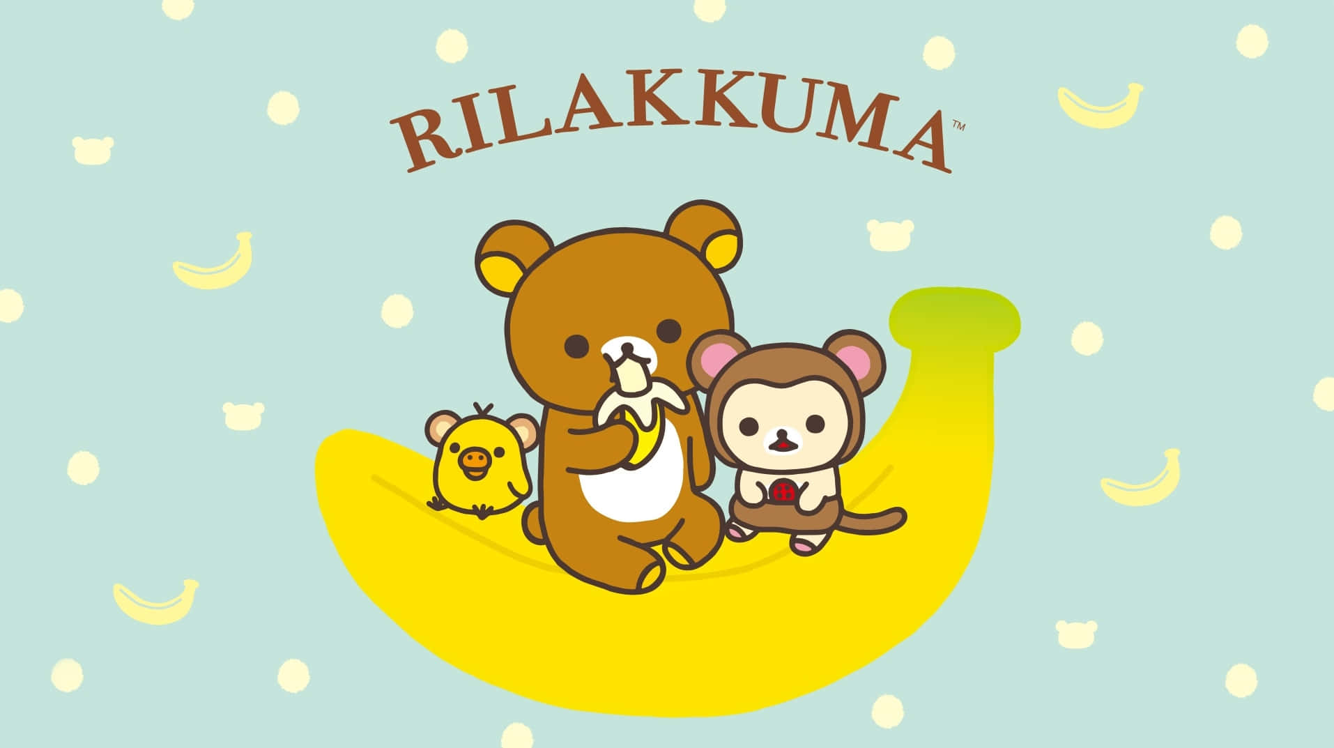 Stay Connected With The Unique Style Of Rilakkuma Laptop! Wallpaper