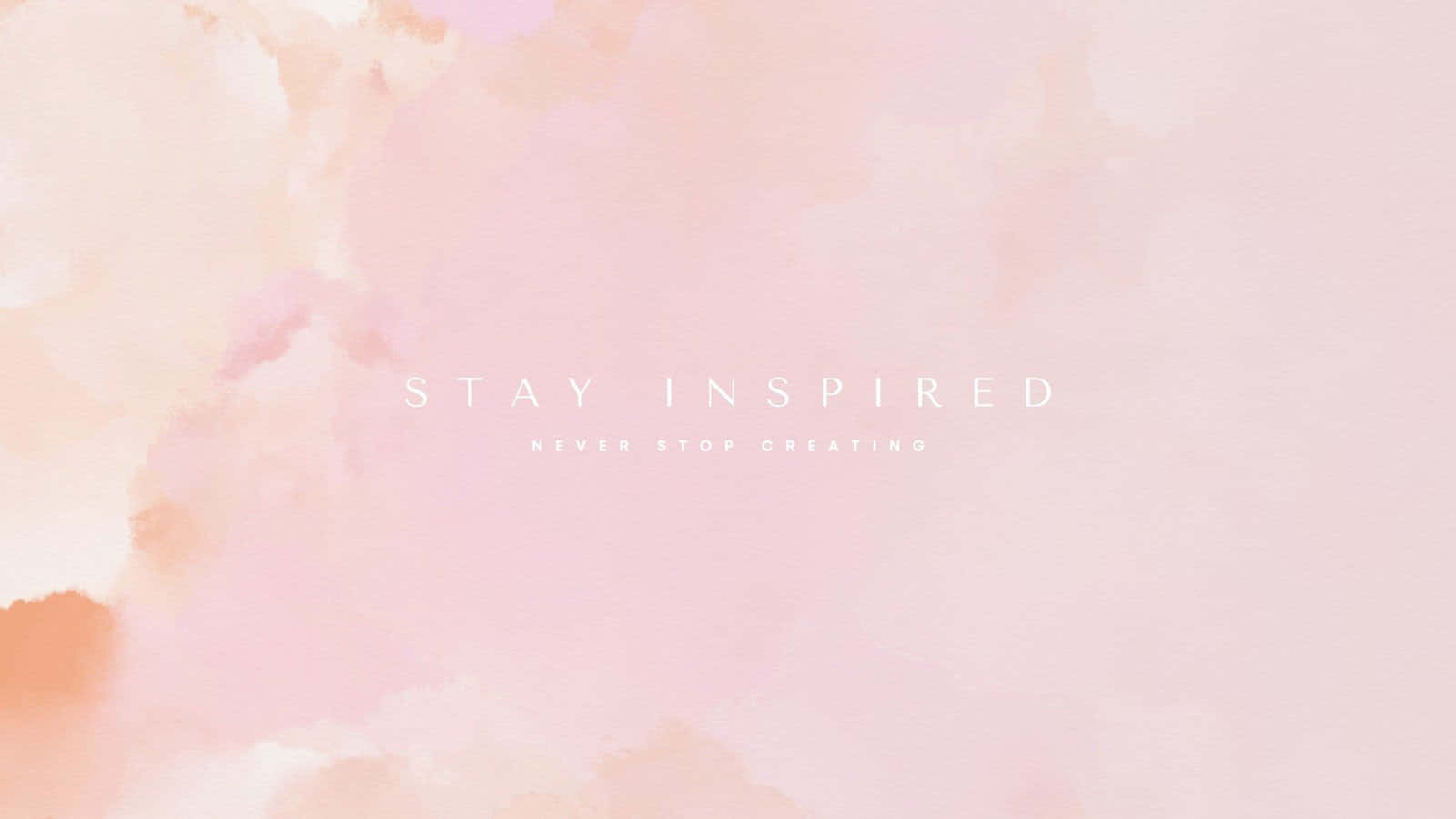 Stay Inspired - Cute Desktop Wallpaper Wallpaper