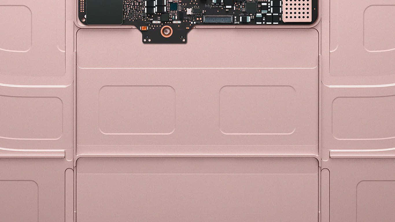 Stay Productive And Creative With This Beautiful, Rose Gold Laptop. Wallpaper