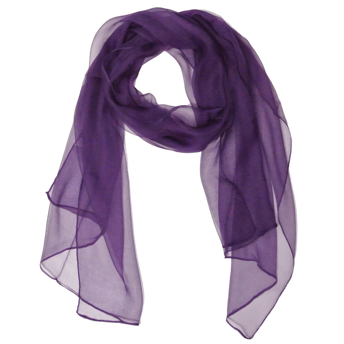 Stay Stylish And Warm With This Purple Scarf Wallpaper