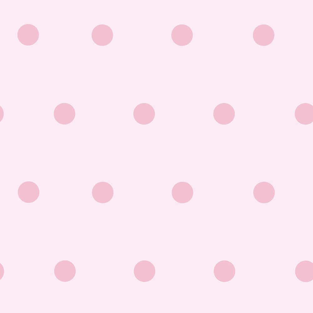 Stay Stylish With These Adorably Pretty Pink Polka Dots Wallpaper