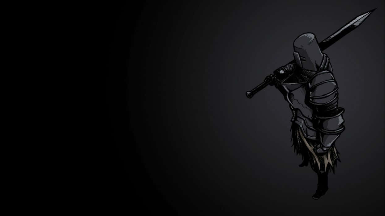 Stealthy Black Knight Wallpaper