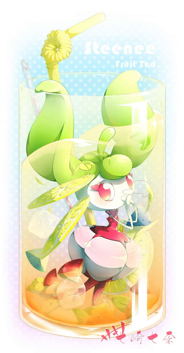 Steenee In A Glass Wallpaper