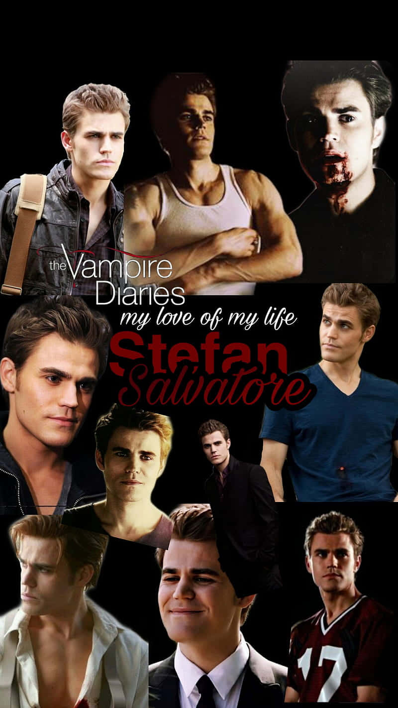 Stefan Salvatore The Vampire Diaries Iphone Wallpaper