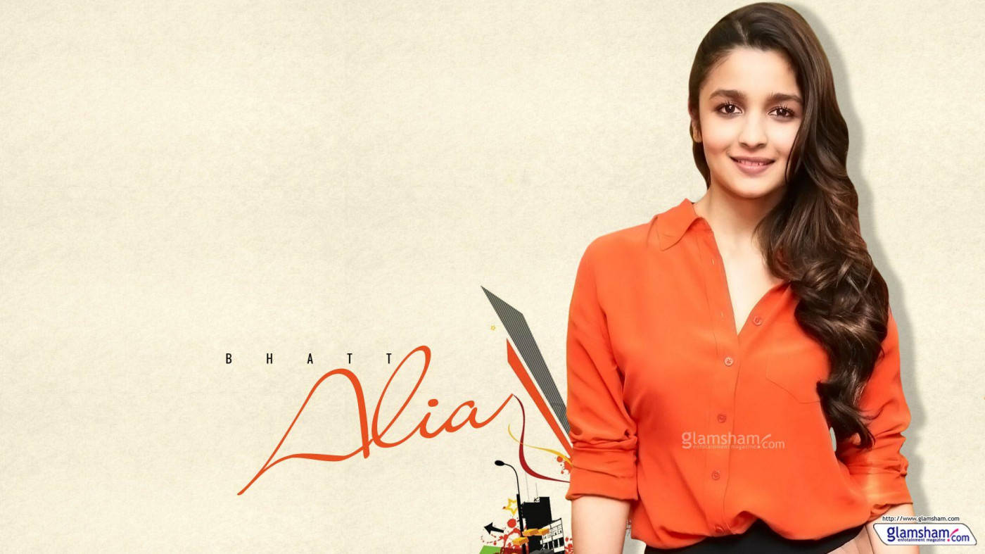 Stellar Beauty Alia Bhatt In High Definition Wallpaper