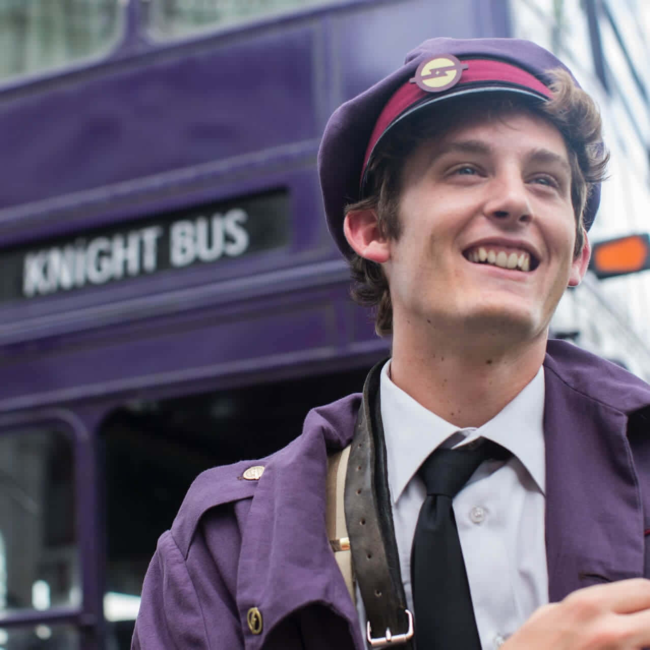 Step Aboard The Knight Bus To Magical Adventure Wallpaper